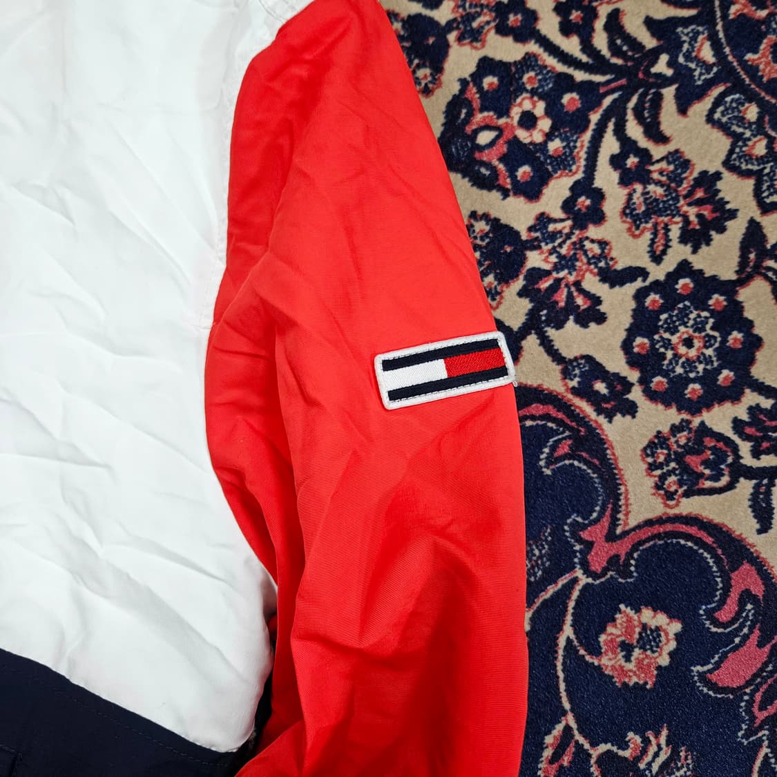 타미힐피거 아메리칸 오리지널 컬러블럭 점퍼 L size 상품이미지4