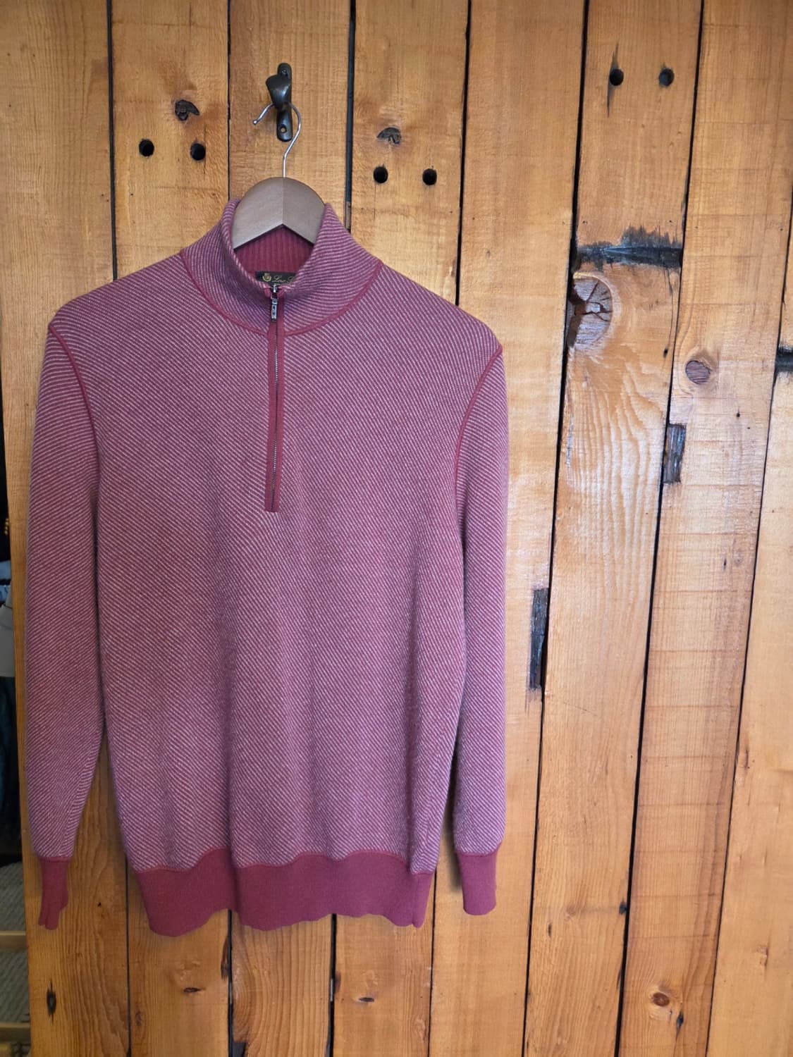 로로피아나 로드스터 캐시미어 짚업니트 상품이미지7