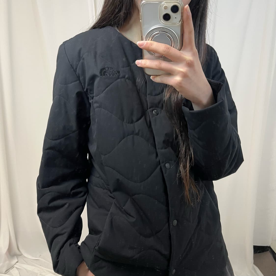 The North Face quilted jumper 상품이미지3