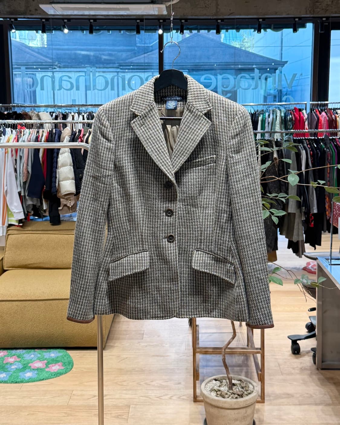 폴로 랄프로렌 브라운 하운드투스 3b 블레이저 자켓  상품이미지1