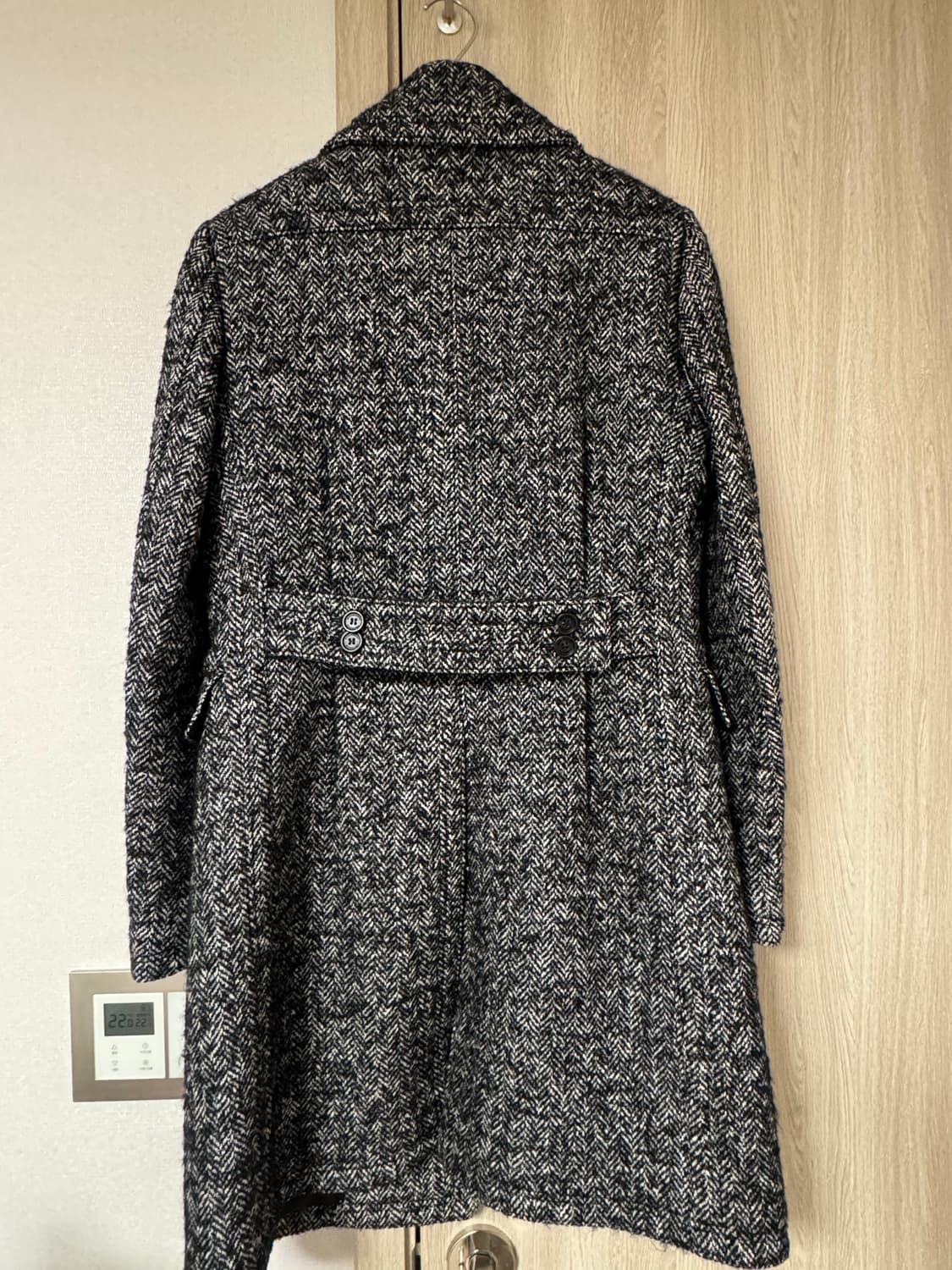 최고의 역작~!! 버버리 프로섬 헤링본 더블 코트 판매 합니다~!! 상품이미지2