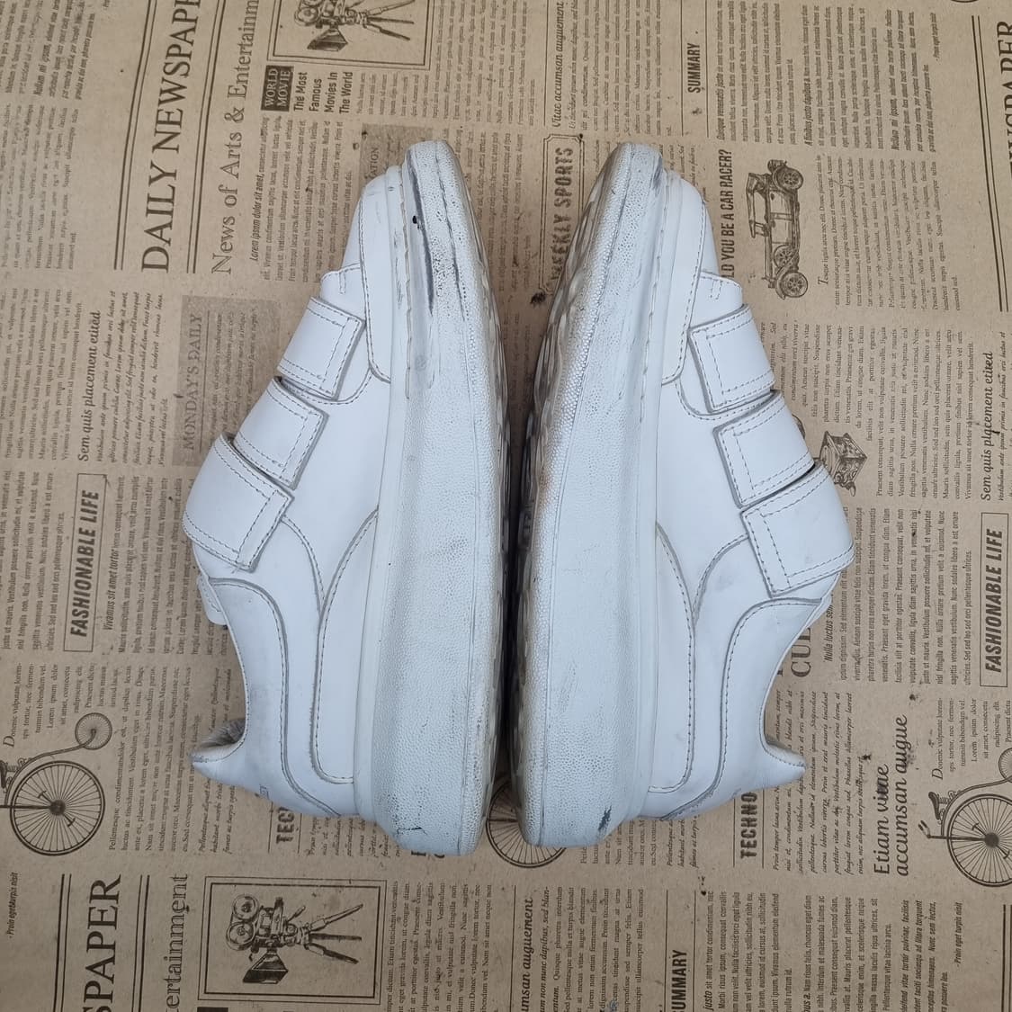 알렉산더맥퀸 오버솔 벨크로 스니커즈 220 상품이미지5