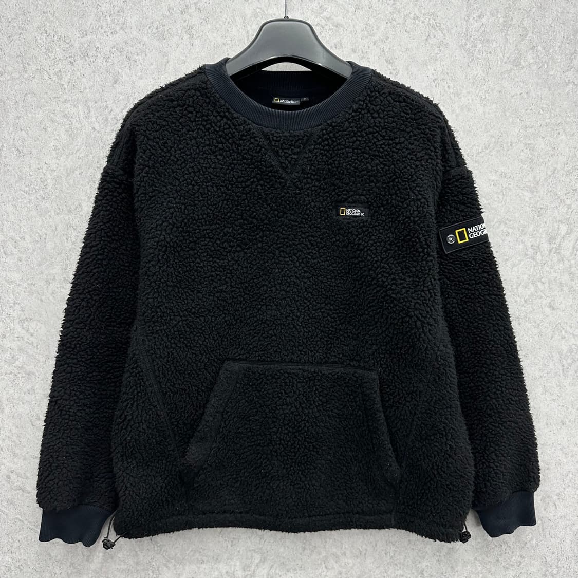 95 내셔널지오그래픽 남자 양털 뽀글이 맨투맨 상품이미지1