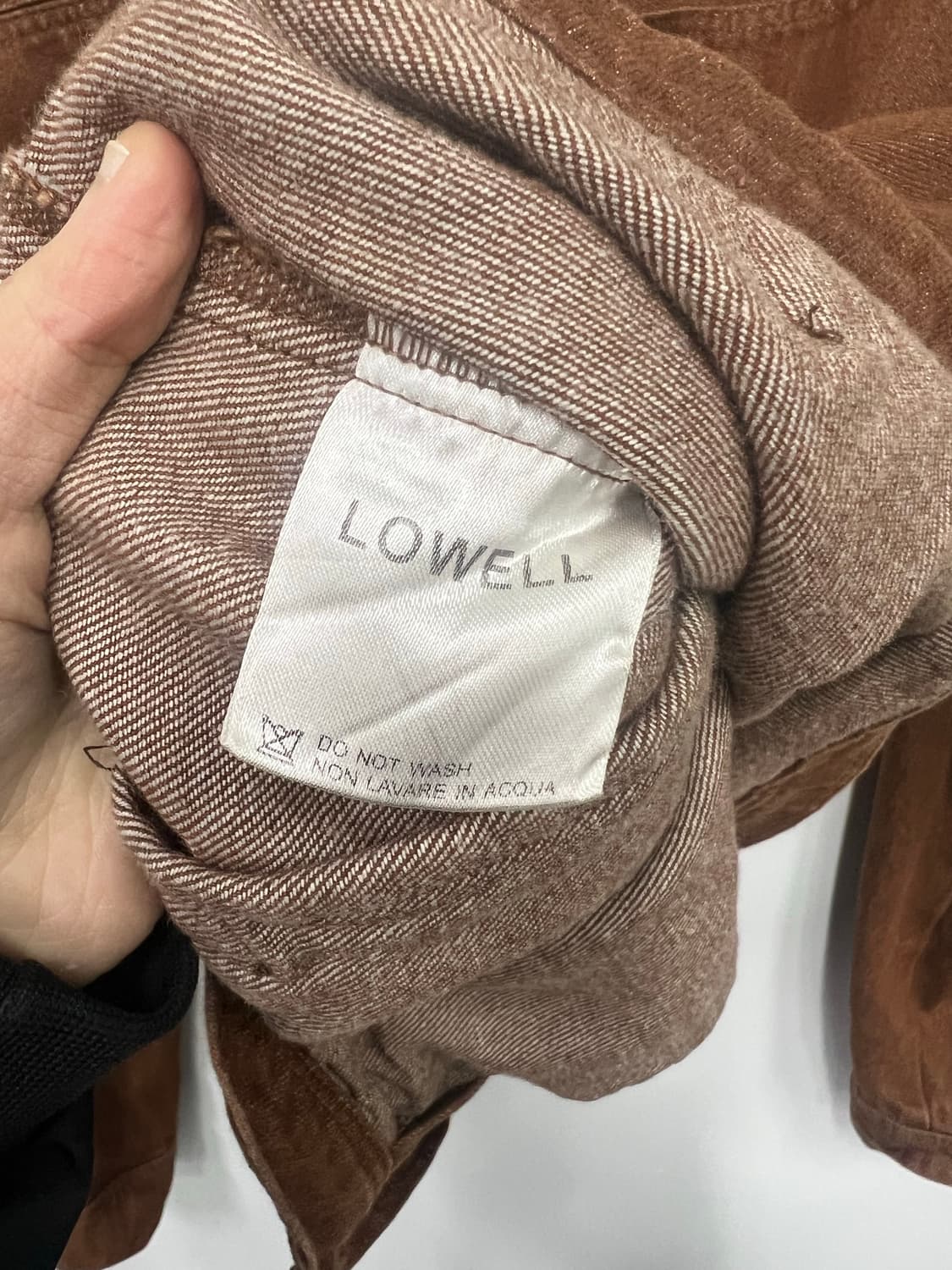 LOWELL 브라운 자켓 상품이미지3