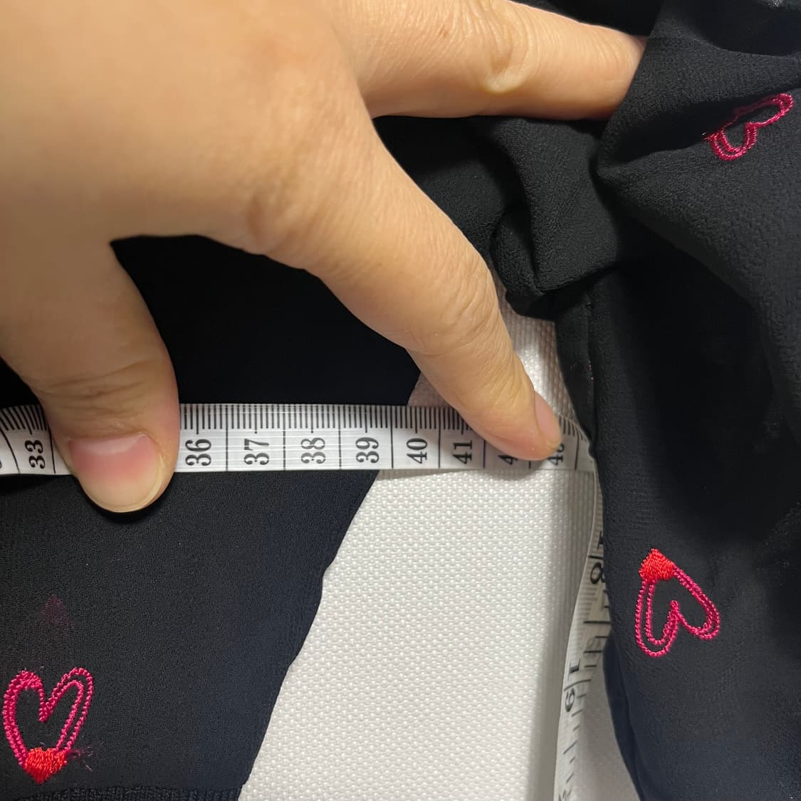 maje 마쥬 하트 시스루 원피스 1사이즈 상품이미지5