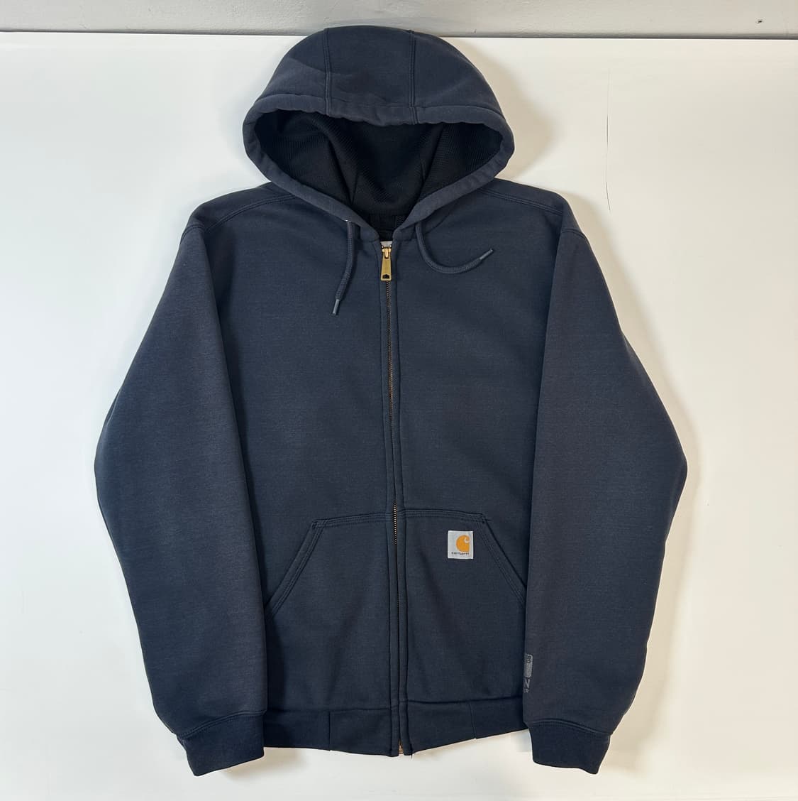 칼하트 레인 디펜더 써멀 후드집업 네이비 상품이미지1
