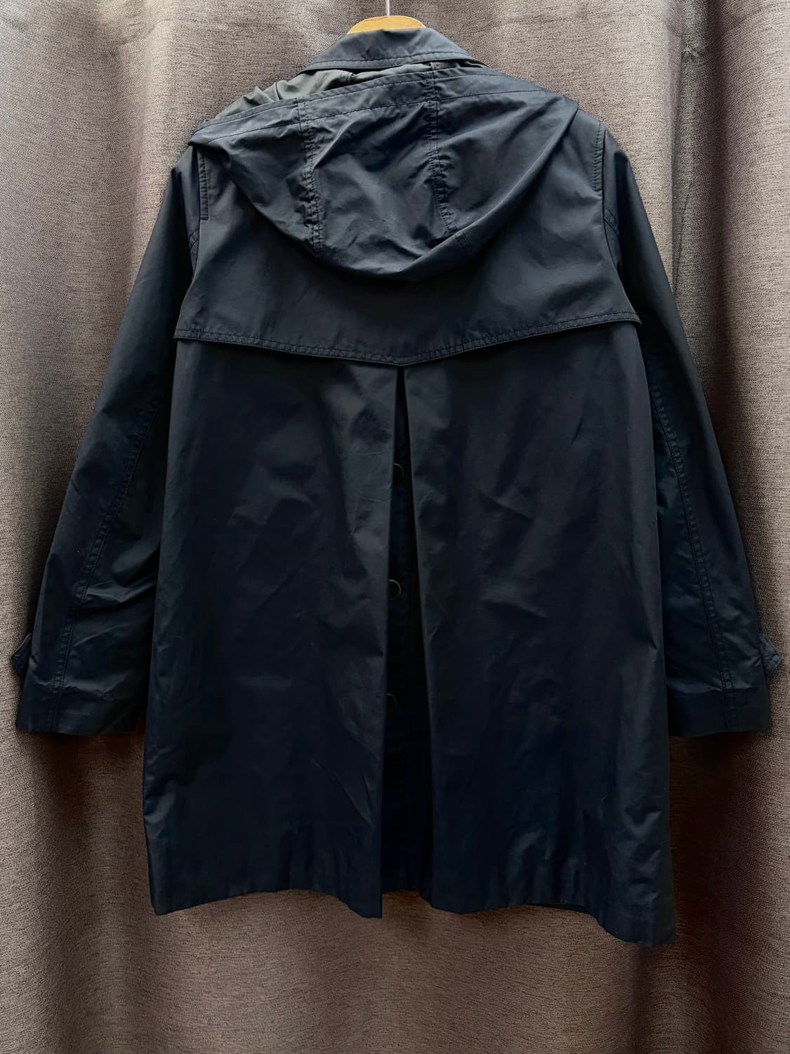 자라 베이직 트렌치 코트 후드 탈부착 바람막이 상품이미지2