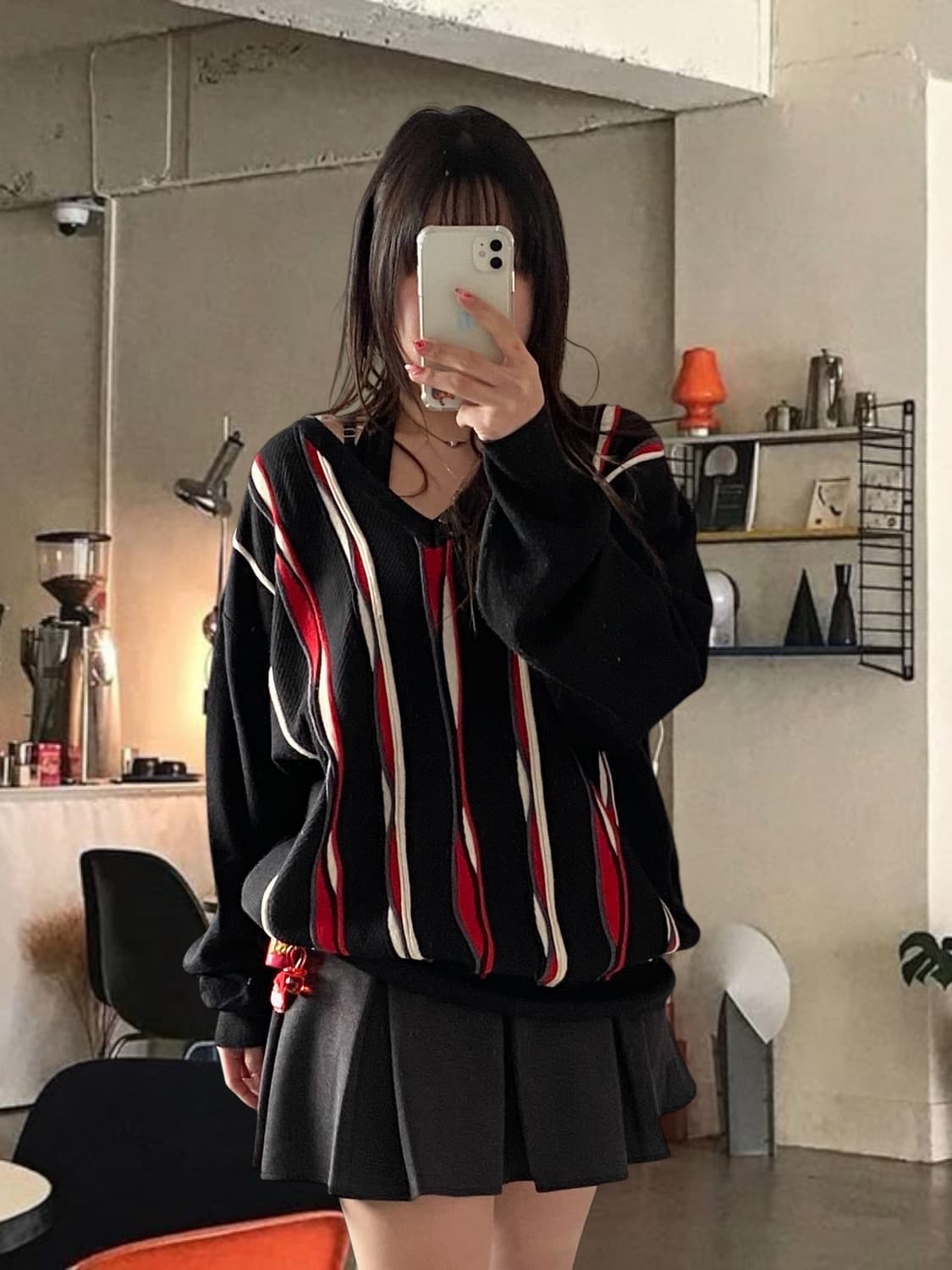 빈티지 브이넥 니트 (Man 2XL) AB1172 상품이미지1