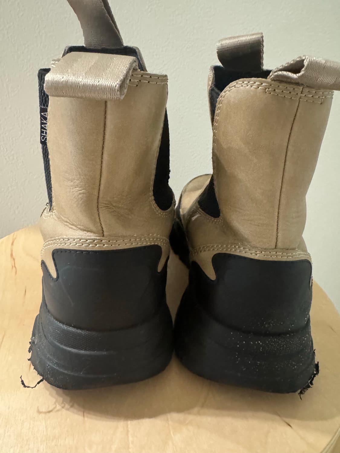 샤카 부츠 베이지 상품이미지5