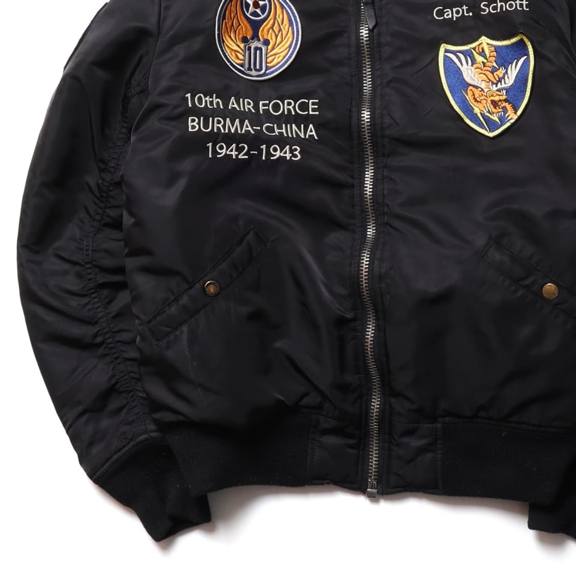 쇼트 Schott 10th Air Force MA-1 Jacket

 상품이미지3