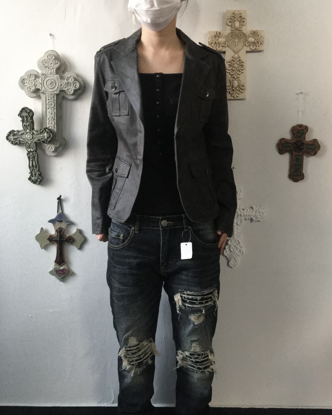 Dyed coating jacket 상품이미지6