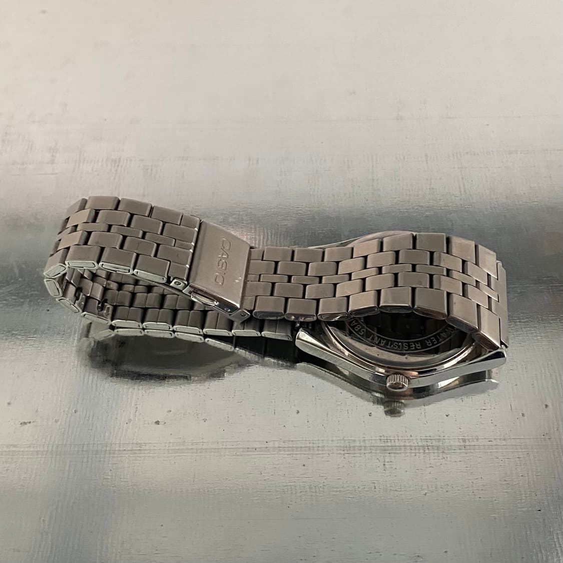 카시오 메탈 시계 상품이미지3