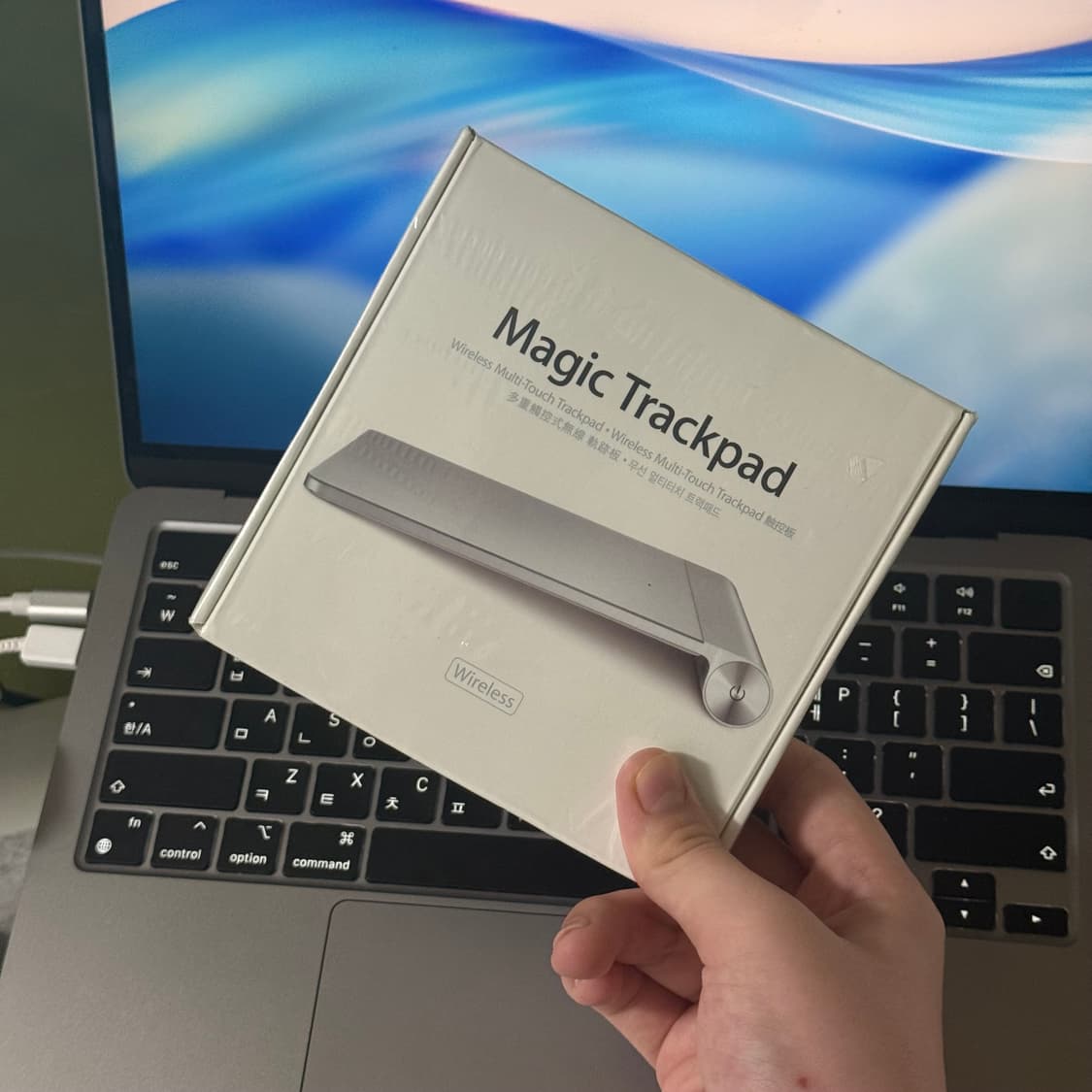 희귀매물) 매직트랙패드 1세대 미개봉 판매해요. 한국정발 2010년출시 상품이미지1