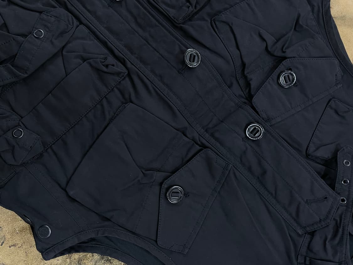 폴로랄프로렌(블랙라벨)/블랙 멀티포켓 베스트(M) 상품이미지4