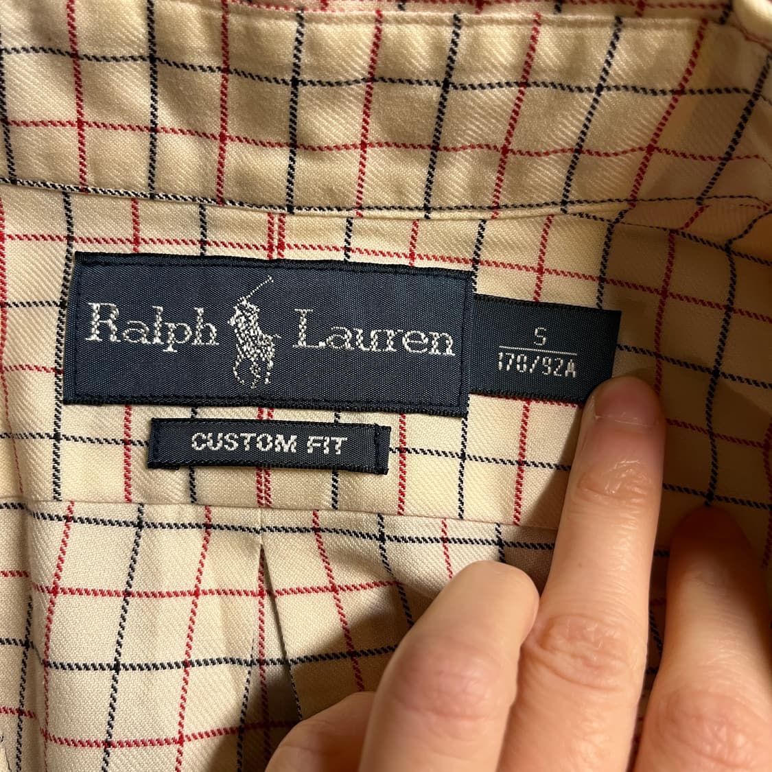 폴로랄프로렌 체크셔츠 상품이미지5