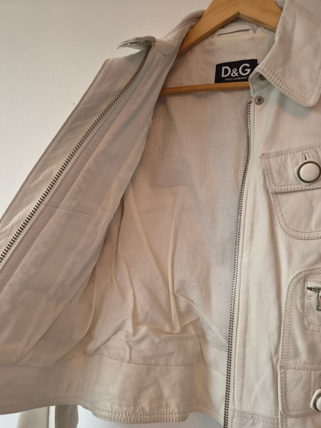 돌체앤가바나 여성 가죽자켓 40사이즈 상품이미지4