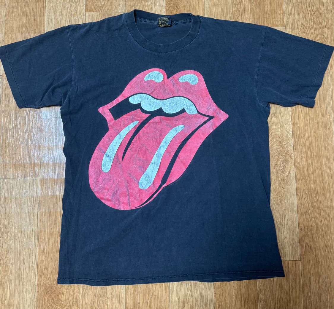 90s 롤링스톤즈 1994 부두라운지 빈티지 밴드티 하드페이딩 상품이미지1