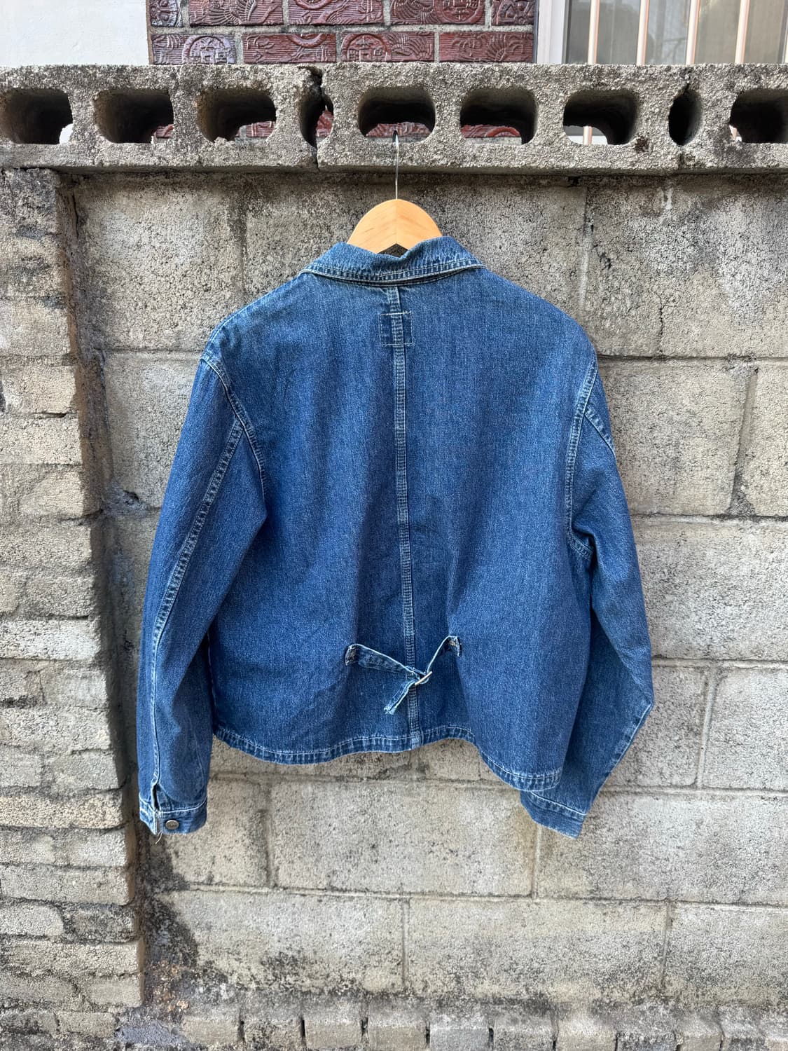 80~90s lee 덩가리 빈티지 숏기장 신치백 데님 초어 자켓 상품이미지2