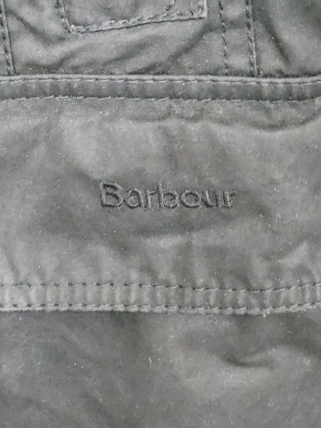 (M) 바버 비드넬 왁스자켓 블랙 왁싱점퍼 영국판  상품이미지4