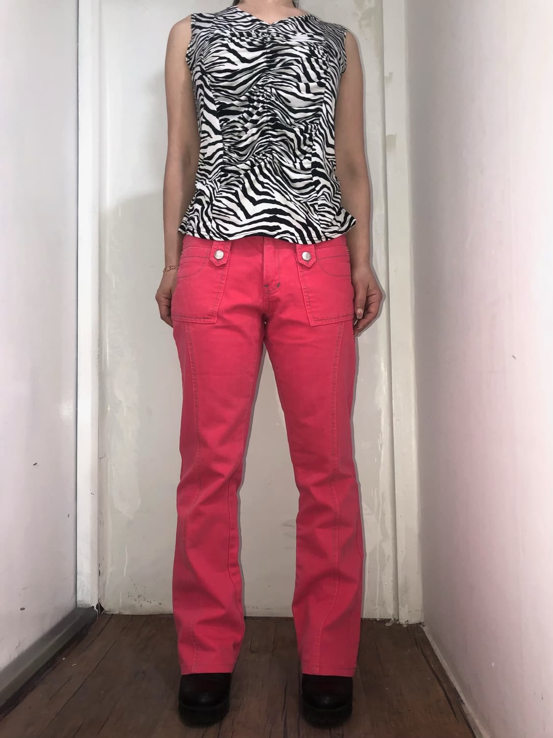 hot pink zebra glam set  상품이미지3