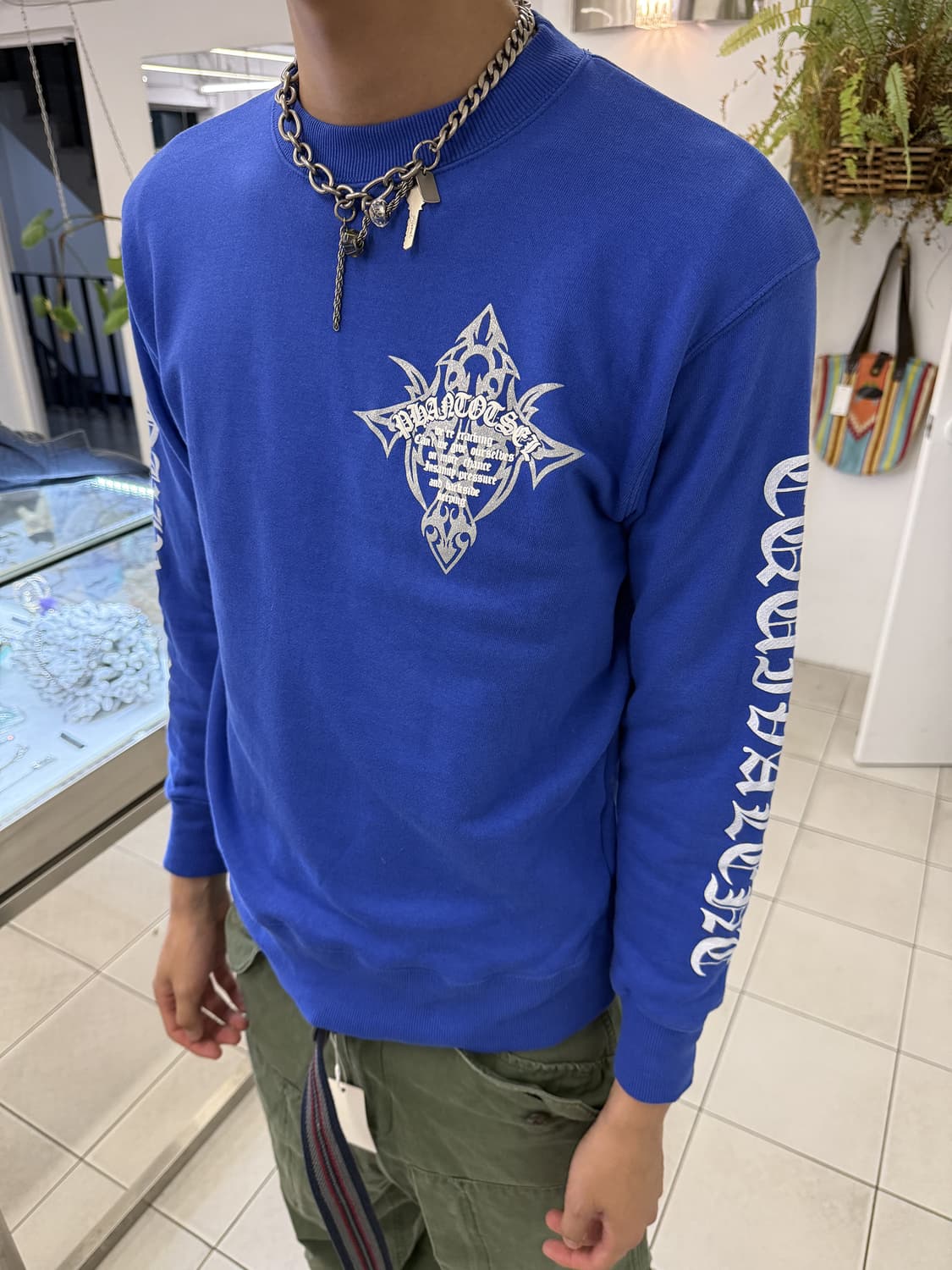 lettering sweat shirt 상품이미지2