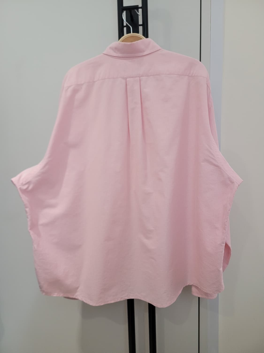 90s 랄프로렌 핑크 옥스포드 빅셔츠 XL사이즈 상품이미지7