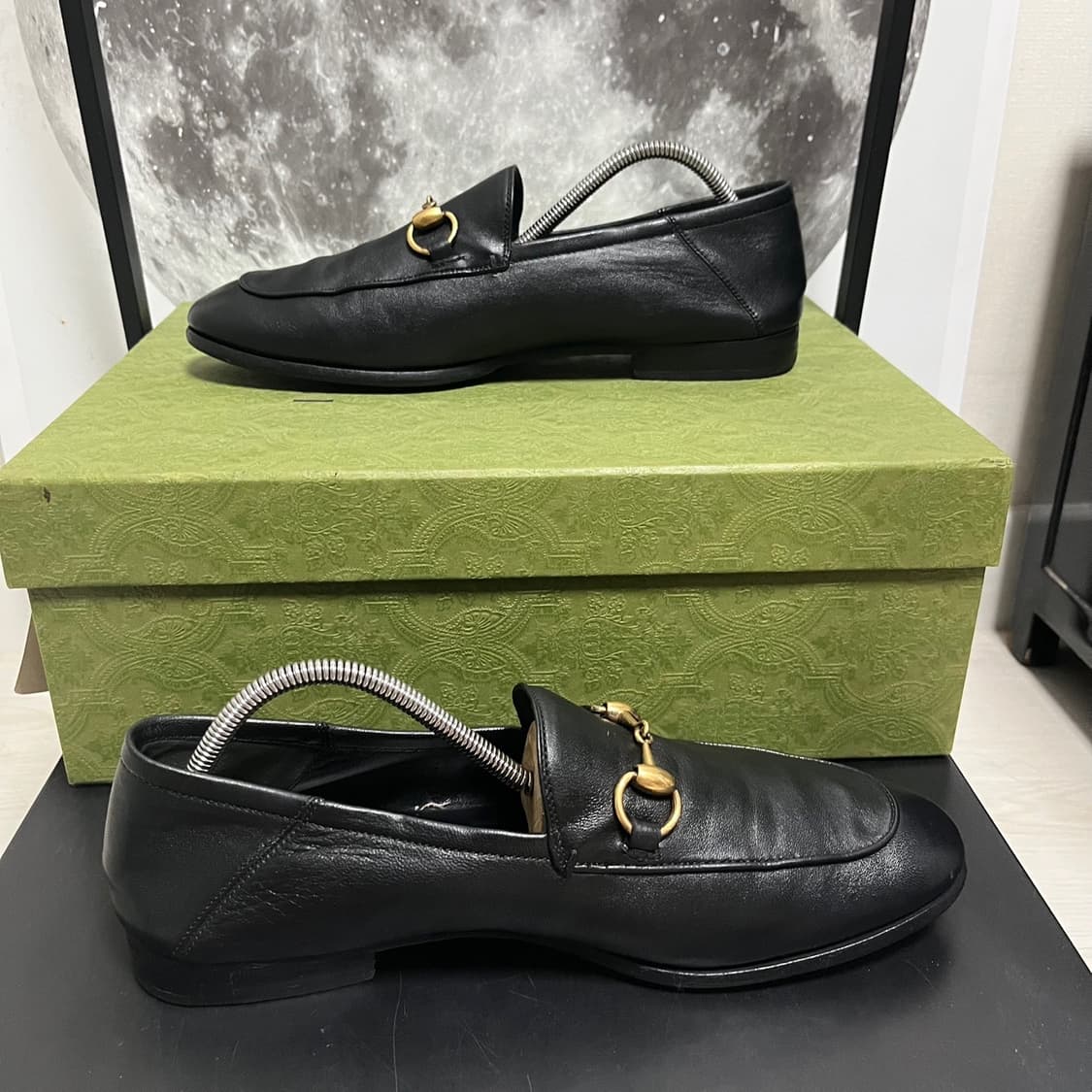 정품 6) 구찌 홀스빗 레더 블랙 로퍼 255~260 상품이미지3