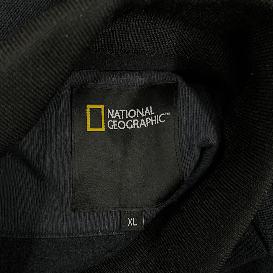[정품/XL] 내셔널지오그래픽 풀집업 자켓 블랙 b15 상품이미지5