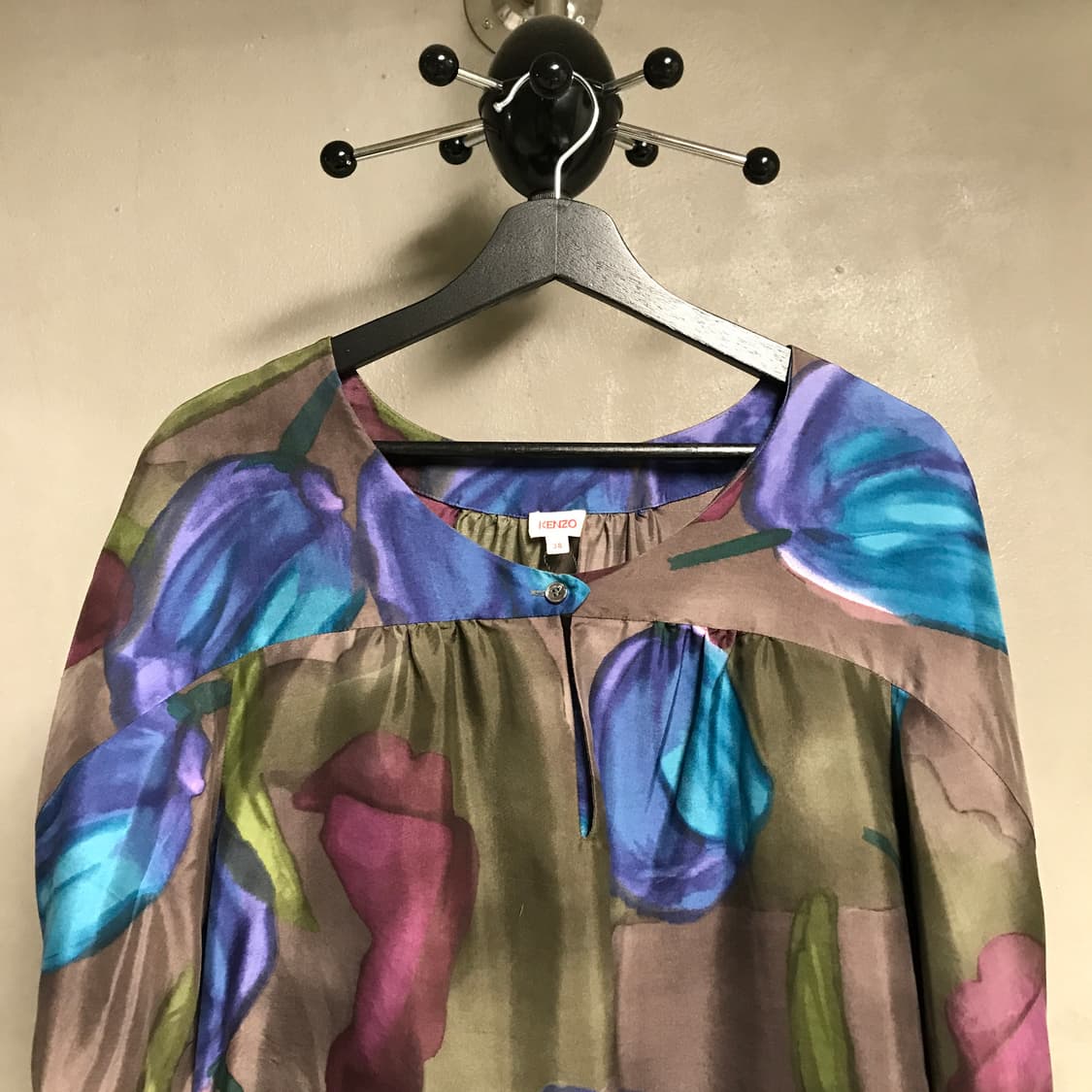 겐조 실크 블라우스 38(W) 상품이미지2