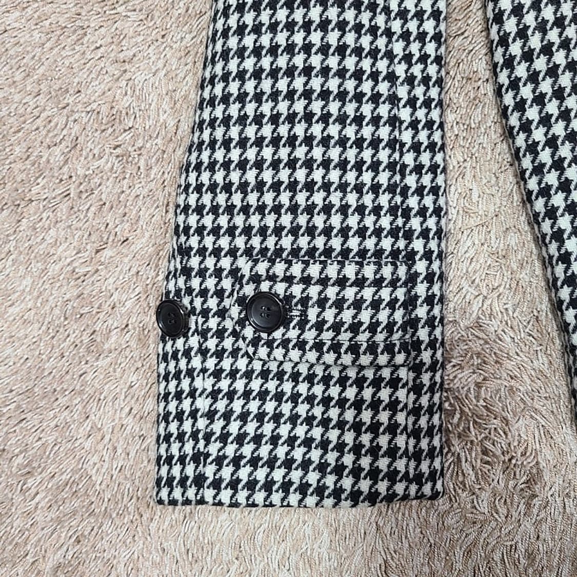 티아이포맨 체크 코트 상품이미지2