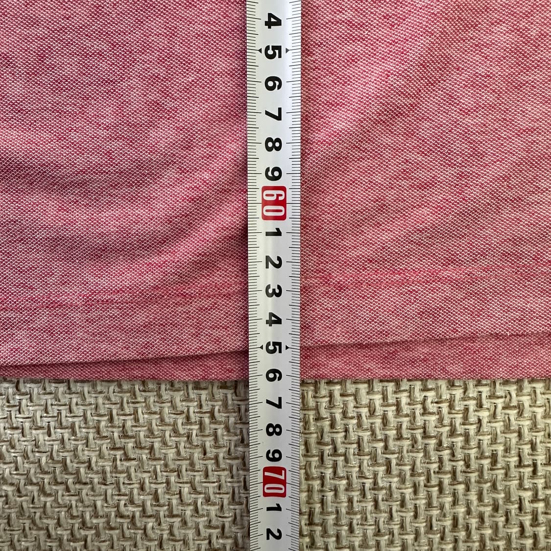 95 헤지스 핑크 카라 반팔티 0409D 상품이미지6