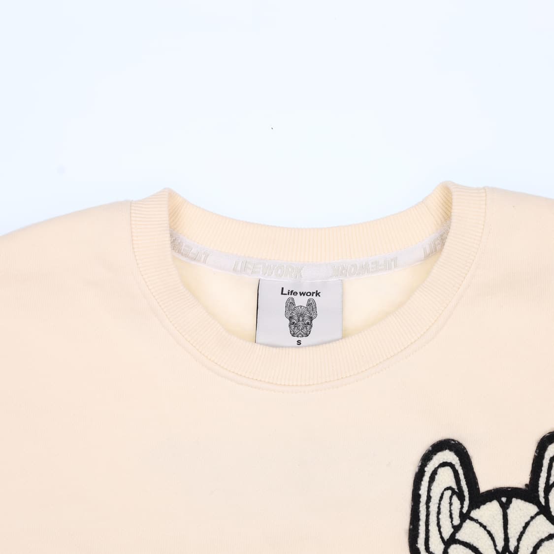 S 라이프워크 빅라독 맨투맨 티셔츠 N7545 상품이미지3