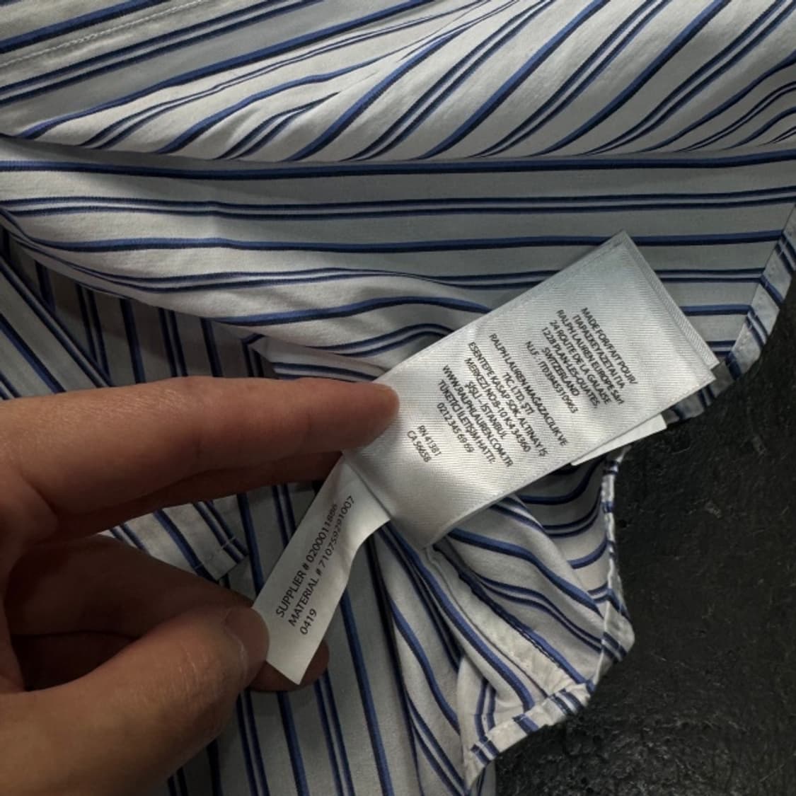 90 폴로 신형 스트라이프 셔츠 상품이미지4