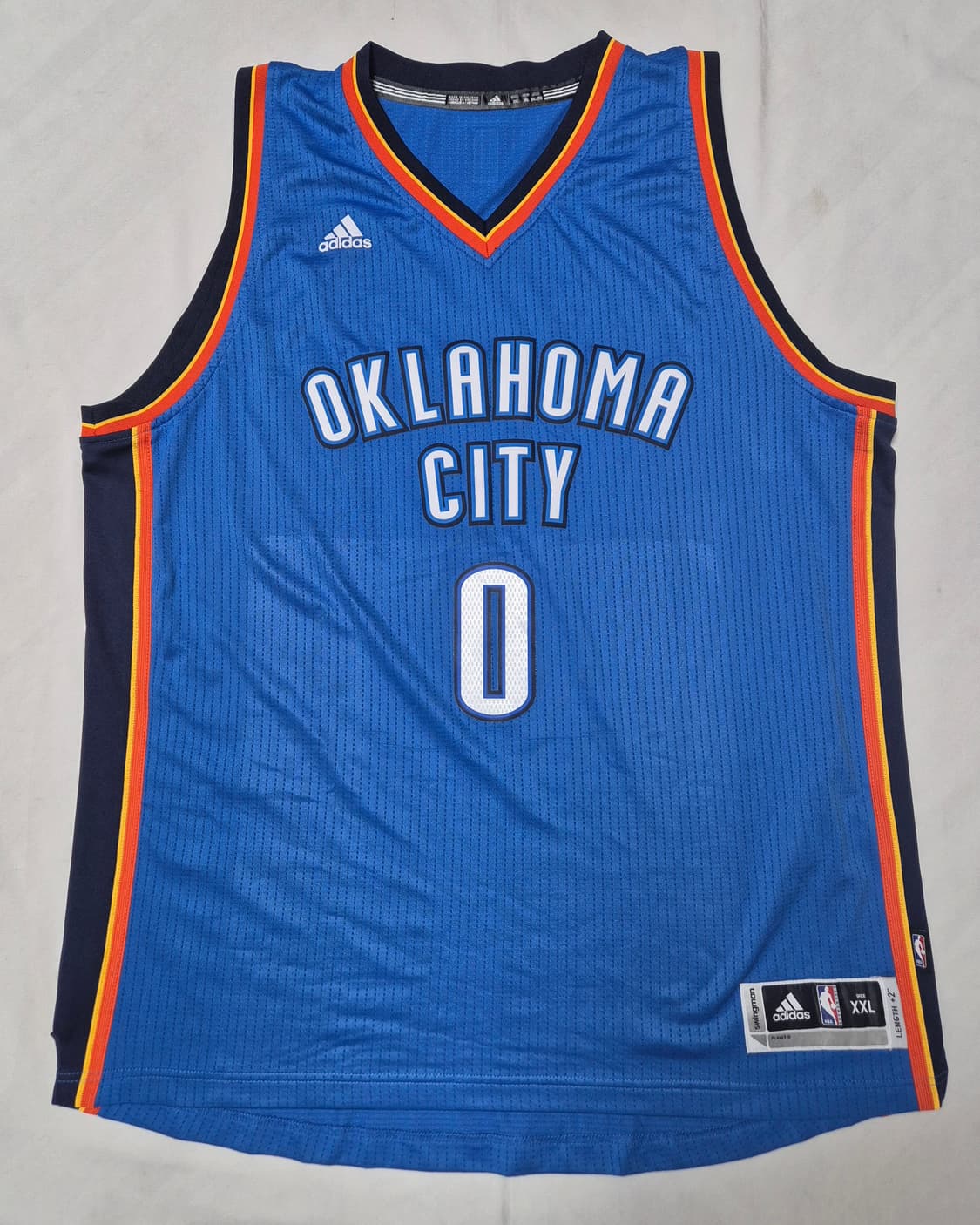 오클라호마 시티 원정 러셀 웨스트브룩 유니폼 팝니다  상품이미지1