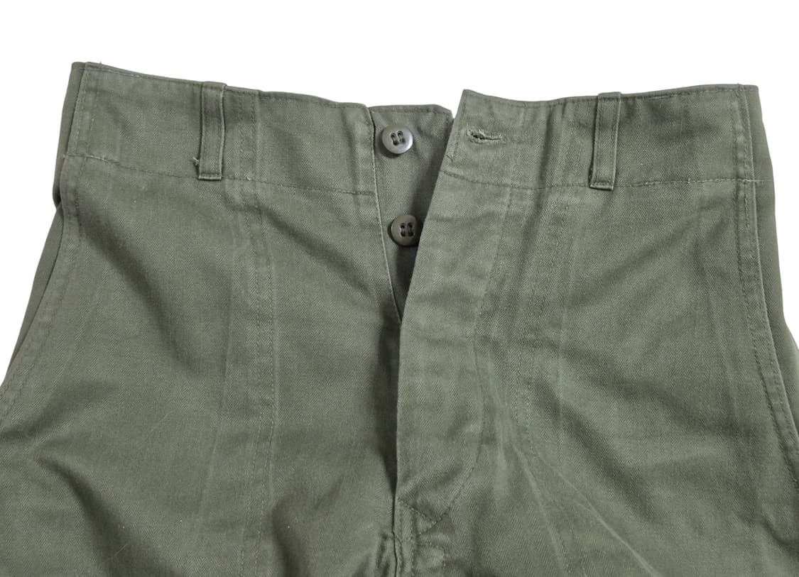 국군 구형 80s 민무늬 전투복 바지 팬츠 하의 (XS) 상품이미지5