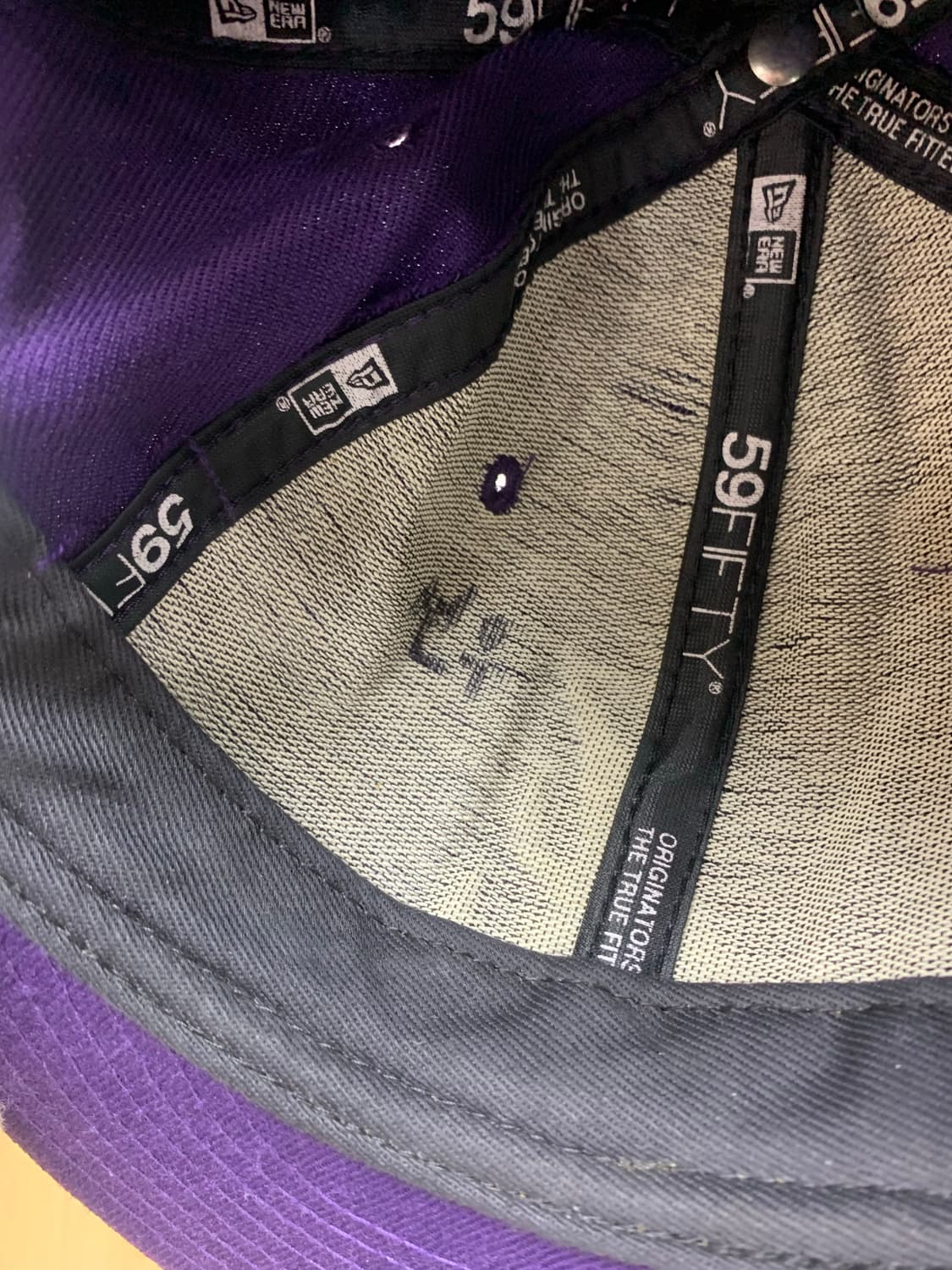 New Era purple flat brim cap 상품이미지6