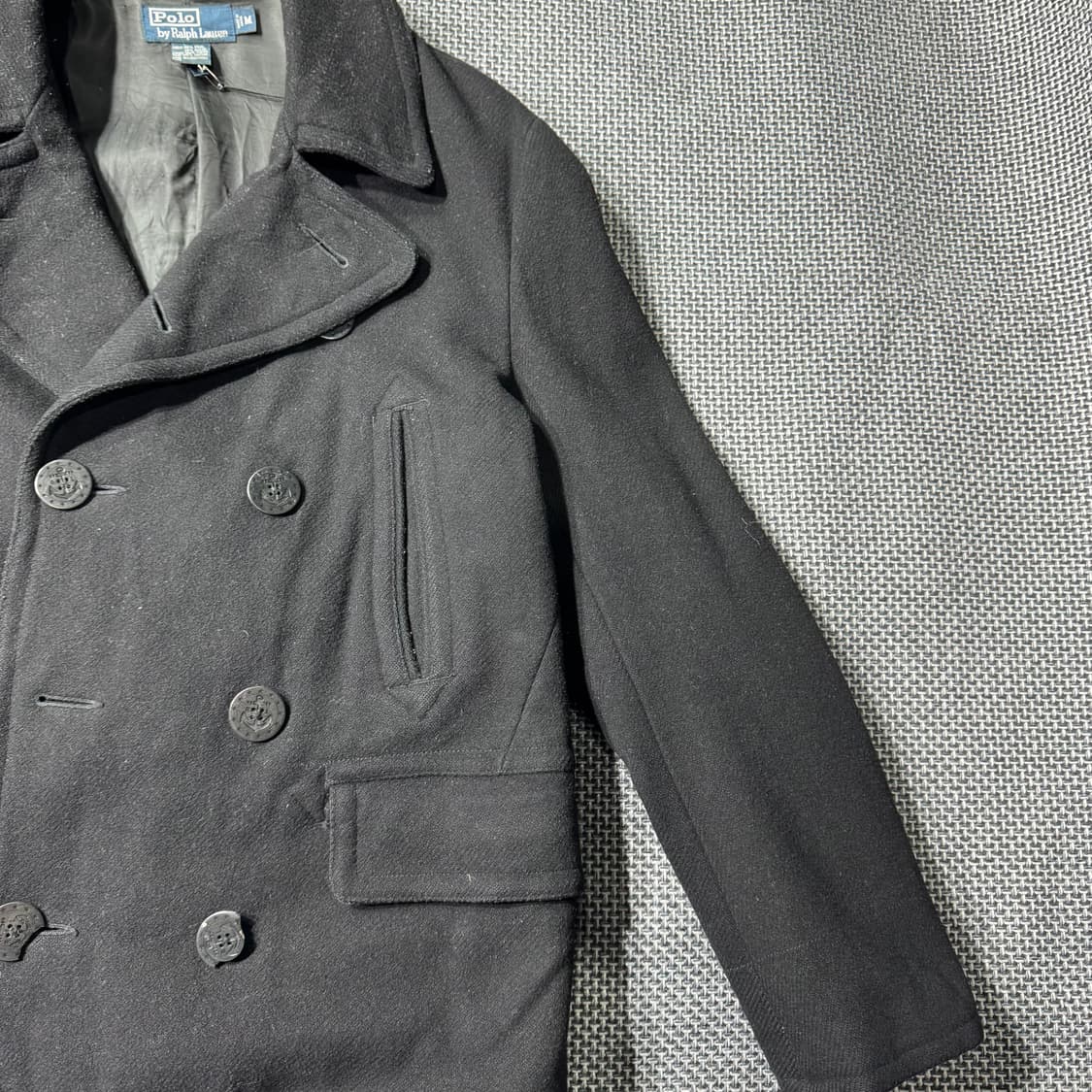 폴로 피코트 자켓 블랙 ( M/OLD-8222 ) 상품이미지4