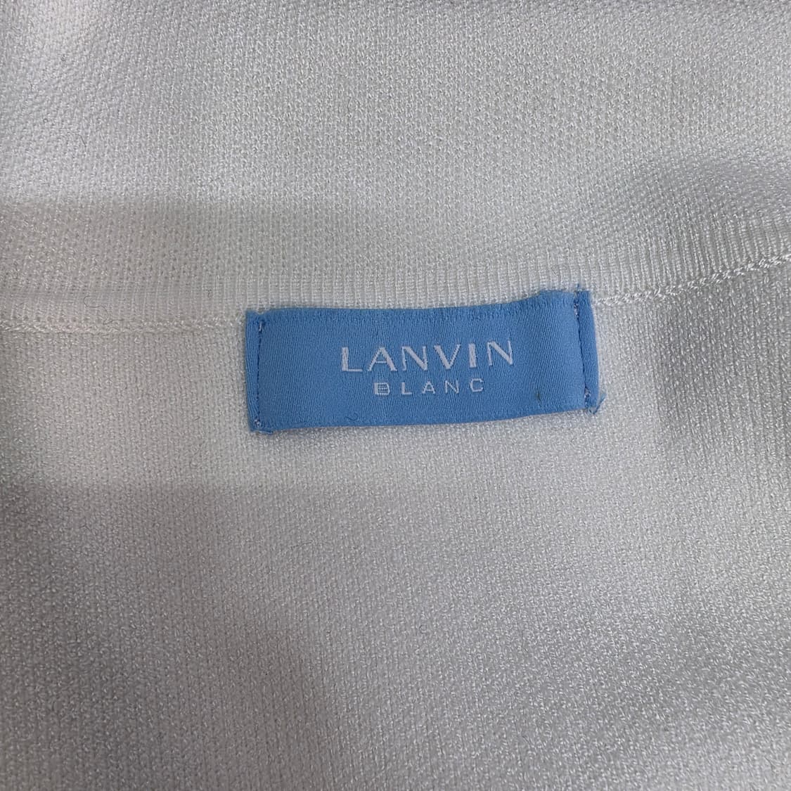 한섬 랑방블랑 골프 카라 플리츠 반팔 원피스 55반~66사이즈 새상품급 상품이미지8