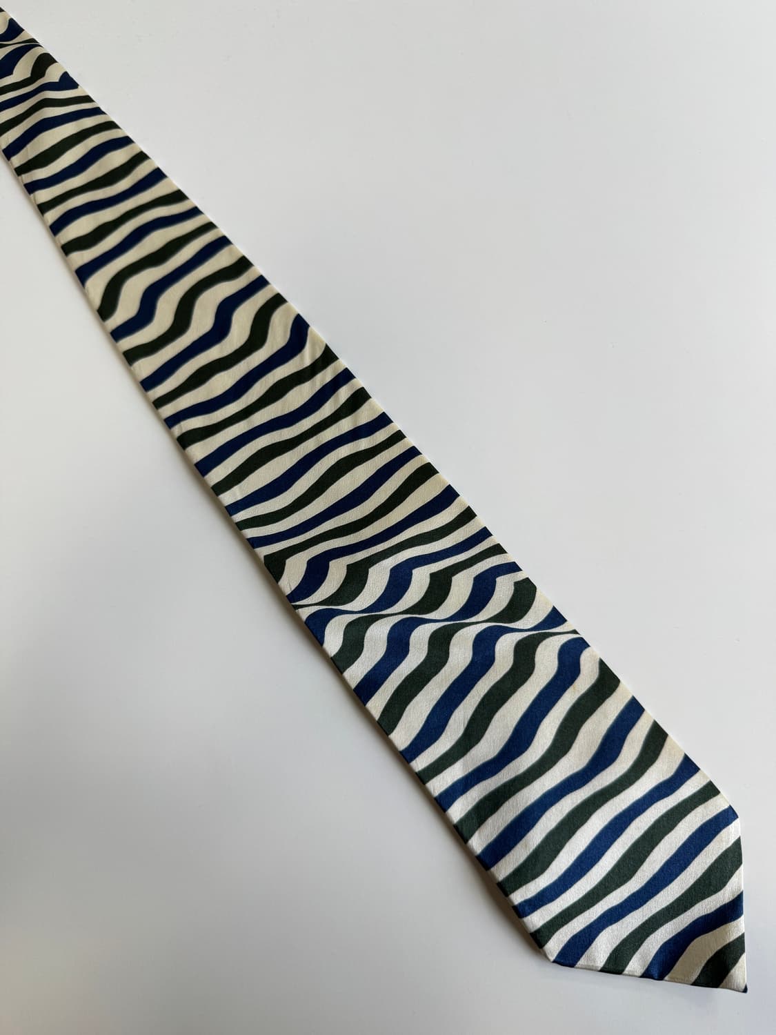 빈티지 실크 넥타이 9.5cm 상품이미지2