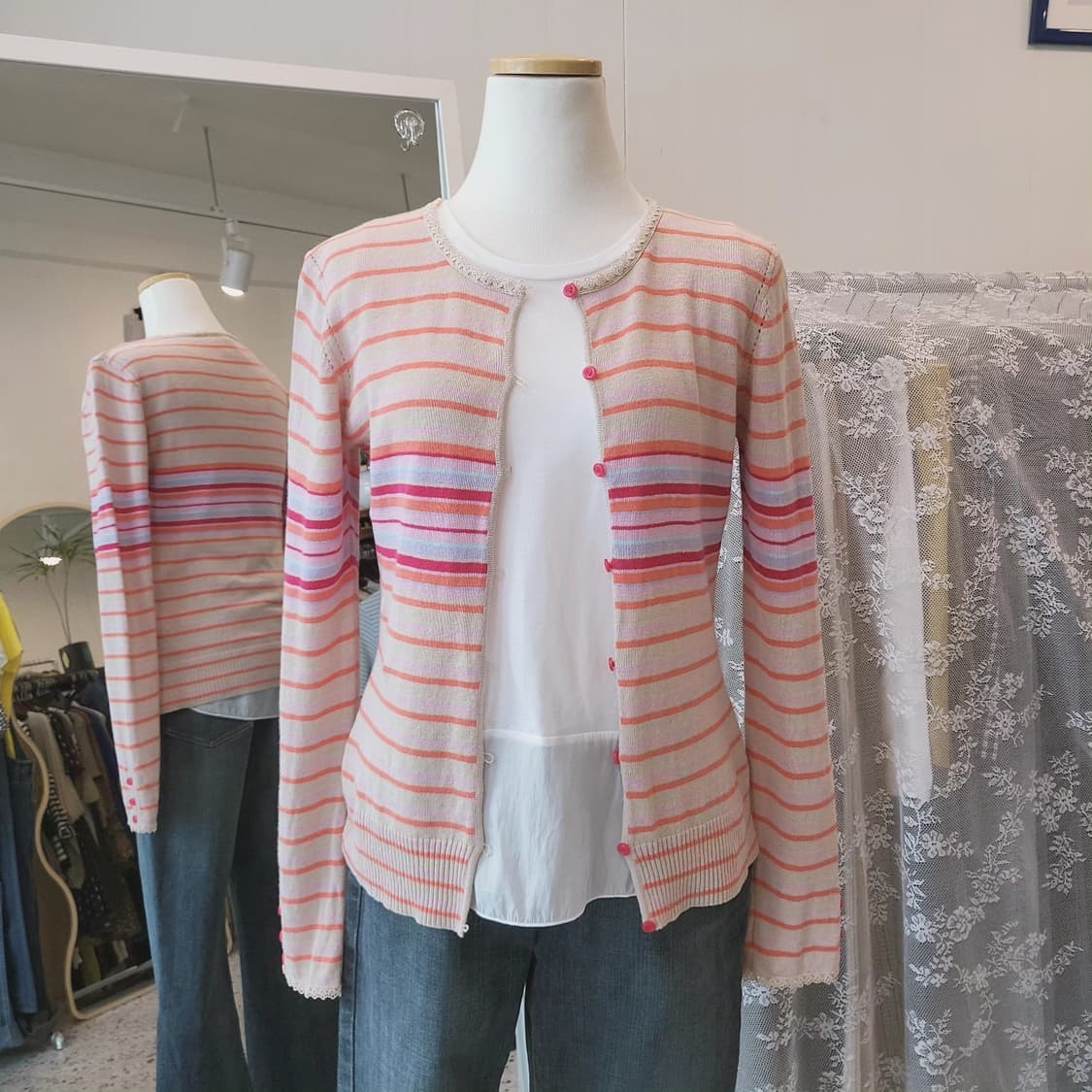 Laura Ashley 린넨 가디건 상품이미지8