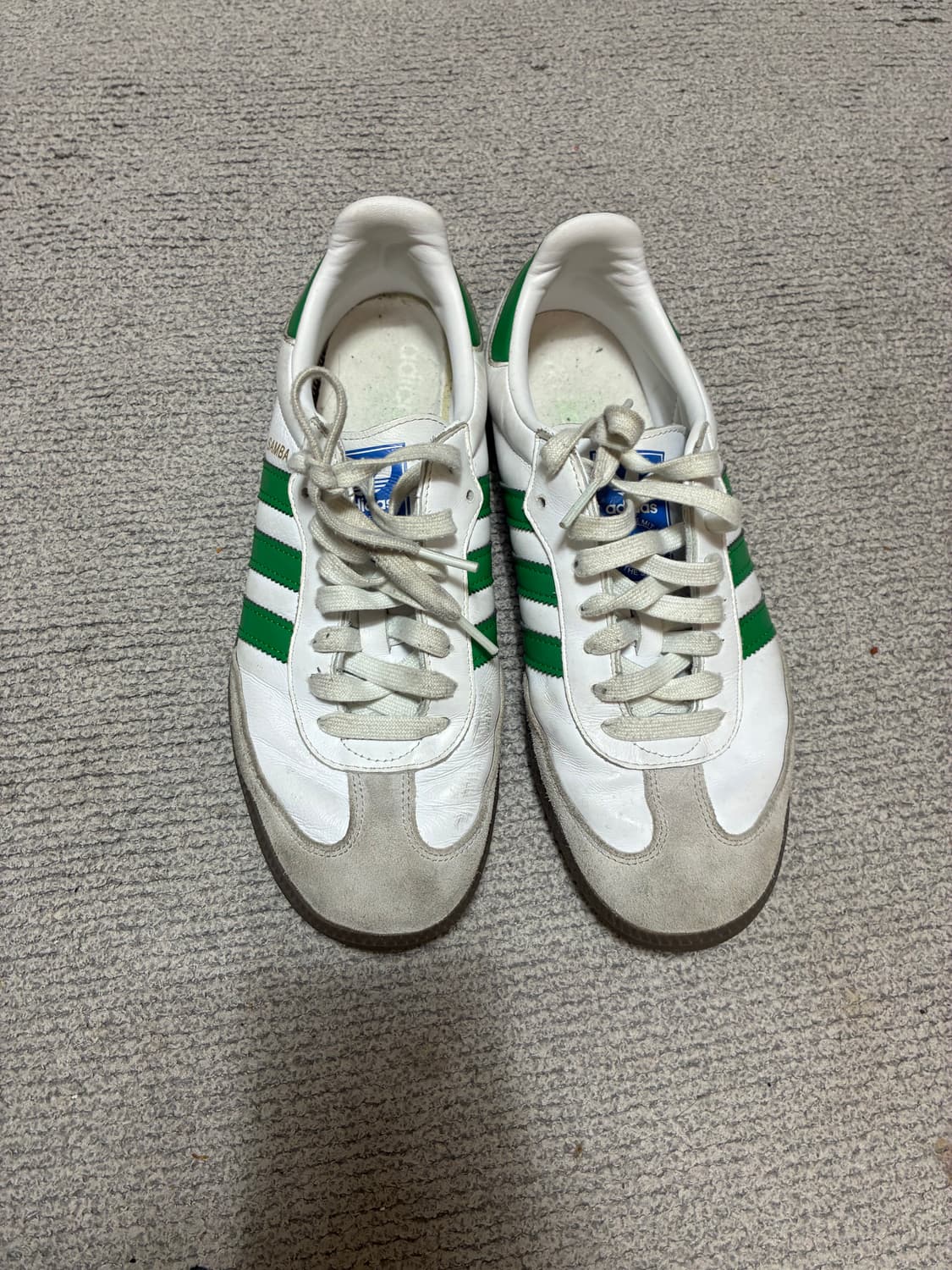 삼바 화이트 그린 상품이미지2