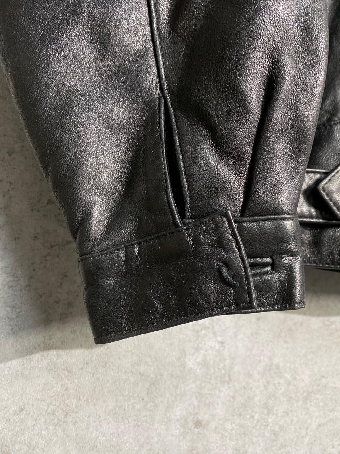 [M] 90s Vintage 빈티지 패턴 리얼레더 자켓 상품이미지5