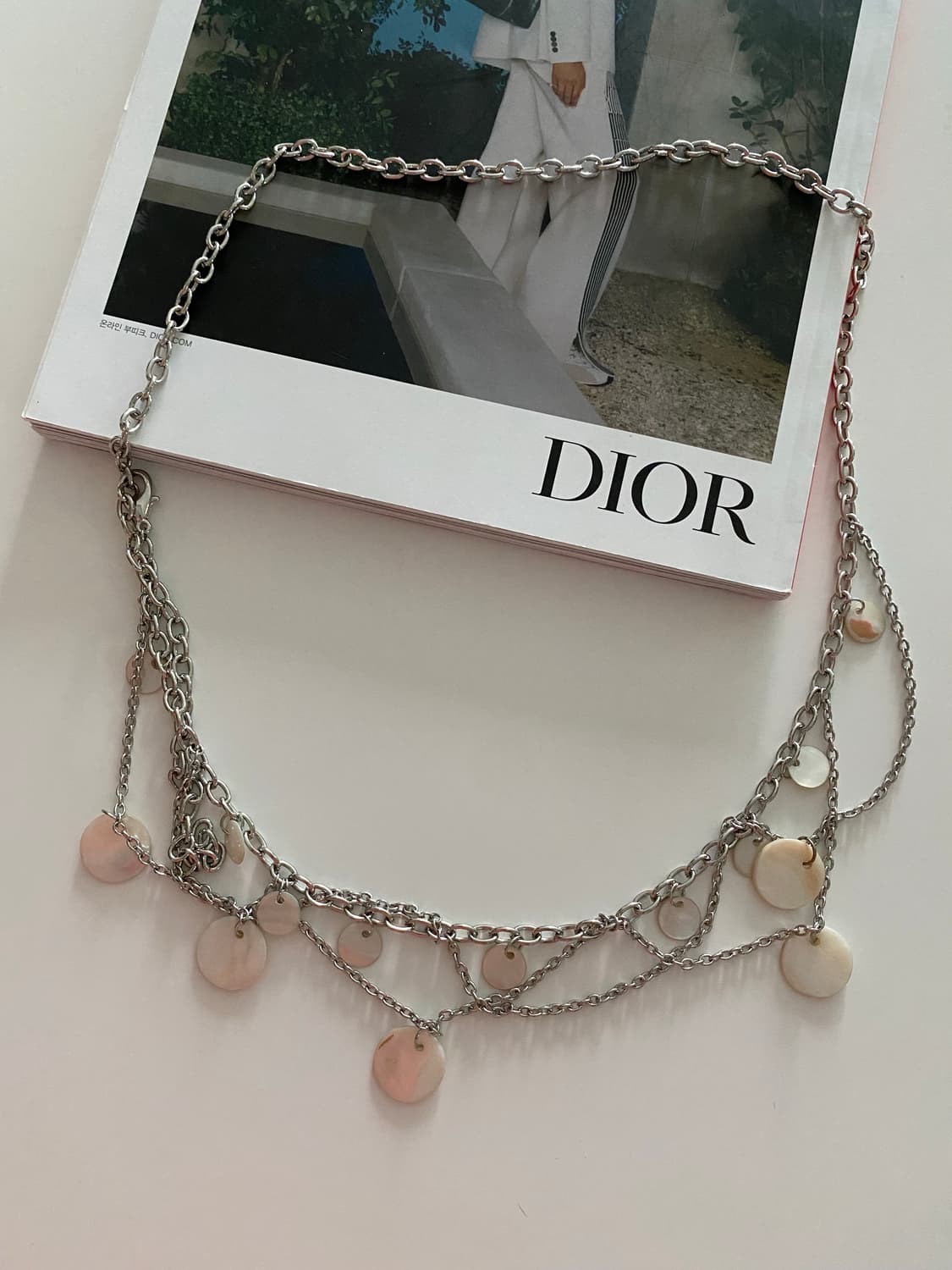 자개 허리 벨트 체인 y2k 빈티지 무드 에 상품이미지1