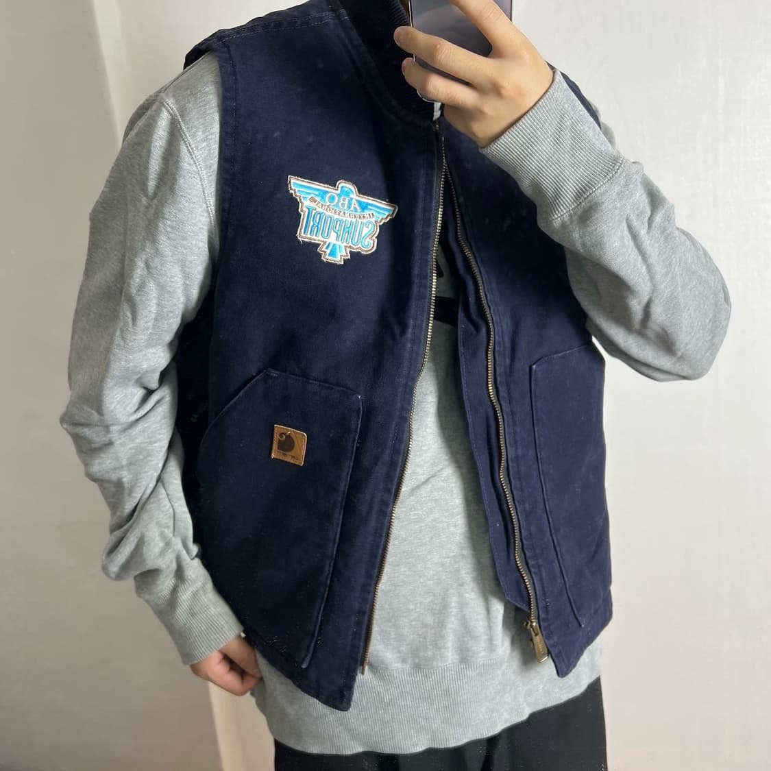 칼하트 덕 조끼 베스트 상품이미지2