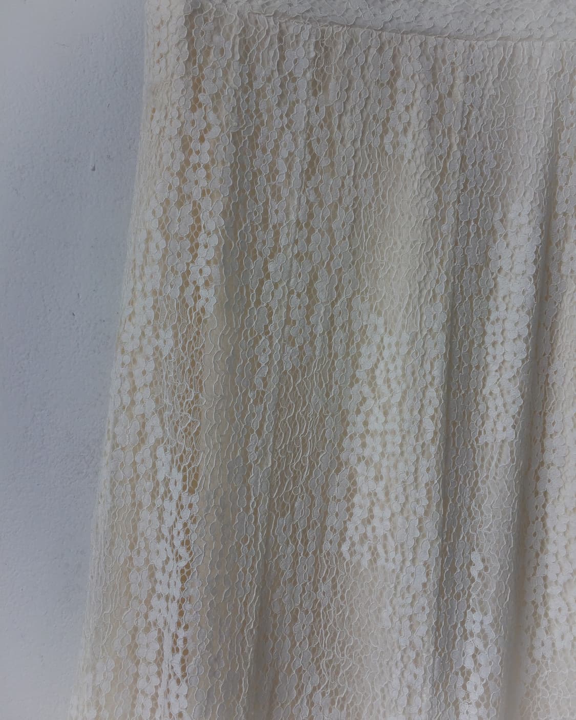 Flower pattern crochet long skirt 상품이미지4