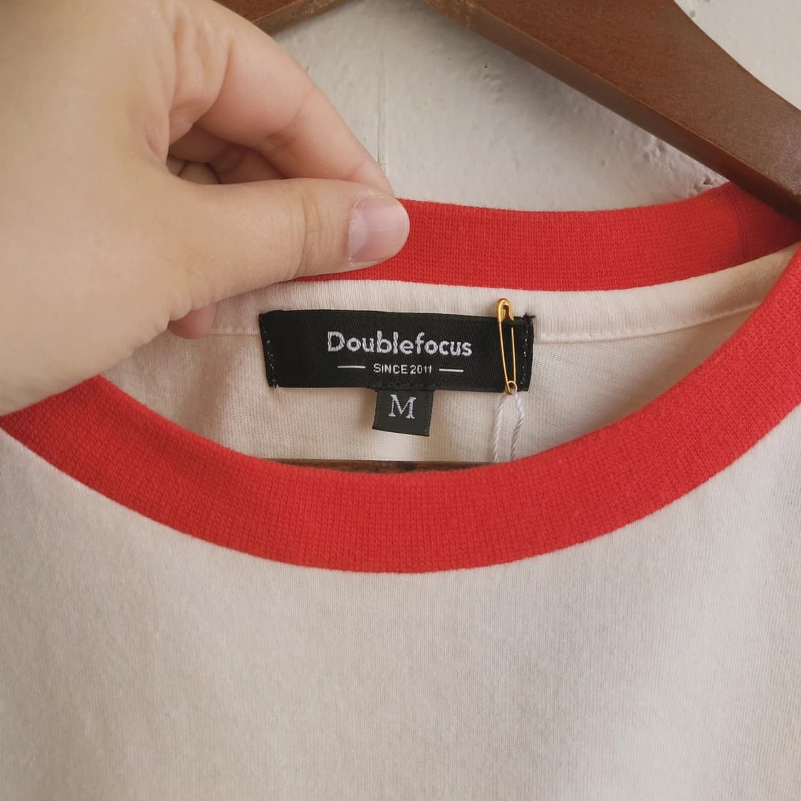Double focus 링거 반팔티셔츠 상품이미지7