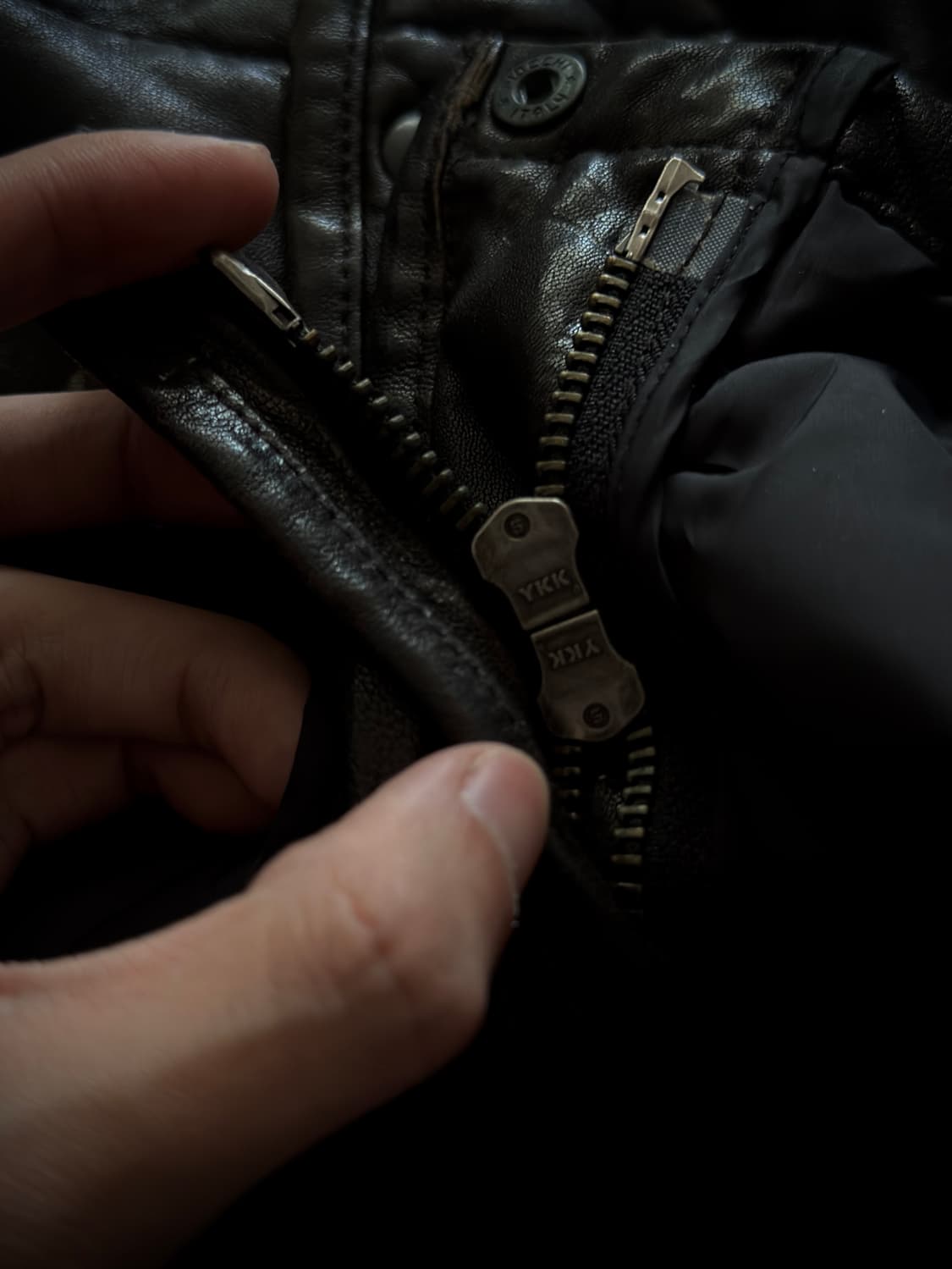 TOMORROWLAND lamb leather padding jacket 상품이미지9