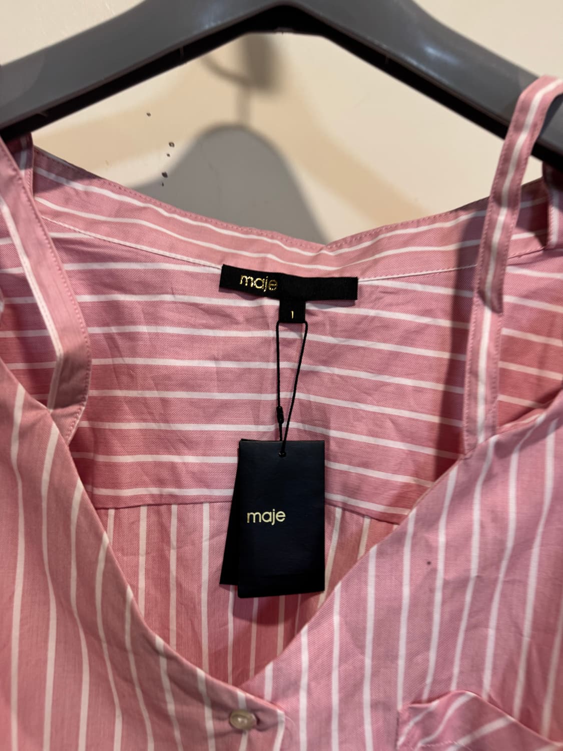 새상품 maje 마쥬 콜드숄더 원피스 상품이미지4