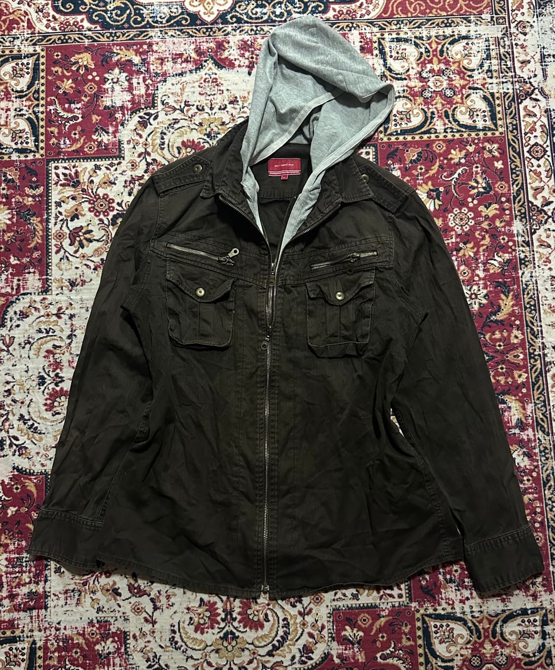 와투케 레이어드 후드 상품이미지1