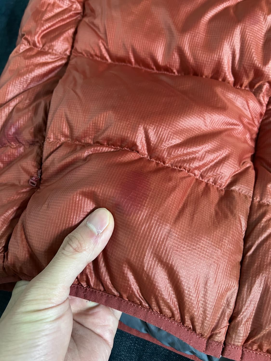 몽벨 구스다운 패딩 베스트 상품이미지6